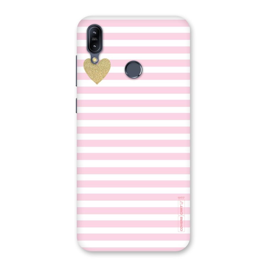 Pink Stripes Back Case for Zenfone Max M2