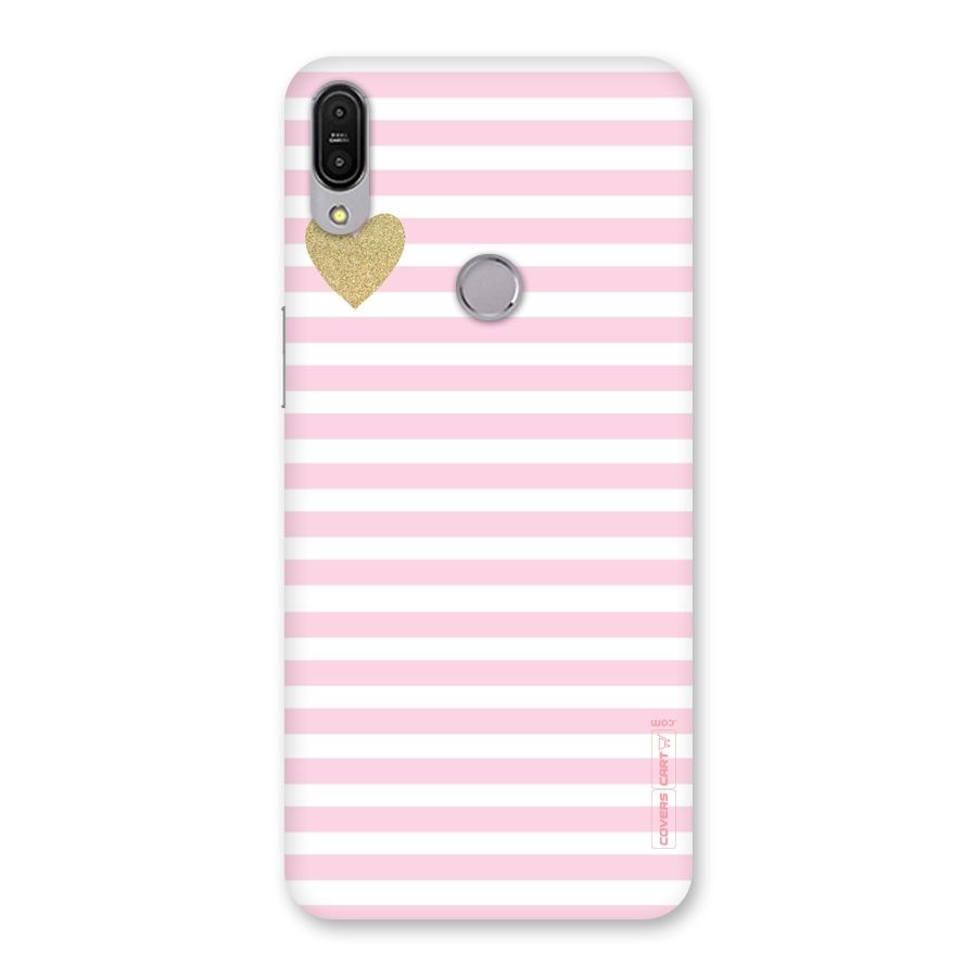Pink Stripes Back Case for Zenfone Max Pro M1