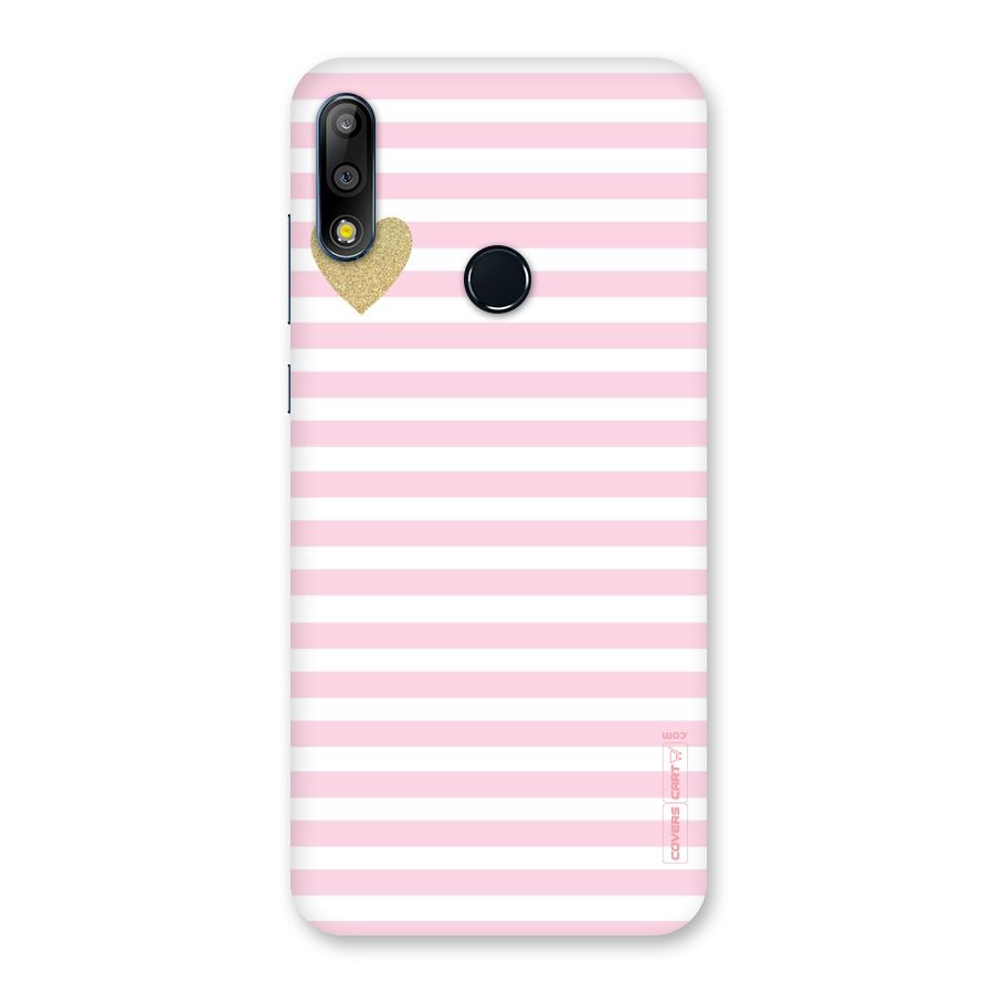 Pink Stripes Back Case for Zenfone Max Pro M2