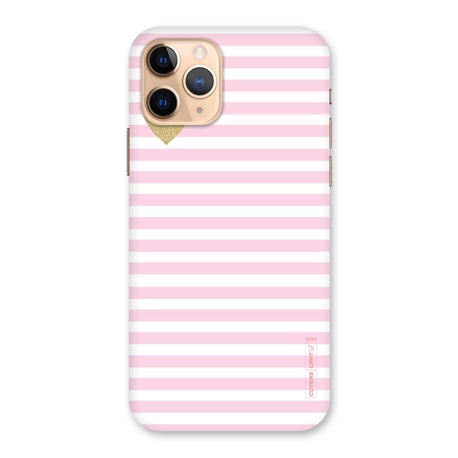 Pink Stripes Back Case for iPhone 11 Pro