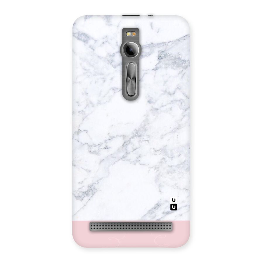 Pink White Merge Marble Back Case for Asus Zenfone 2