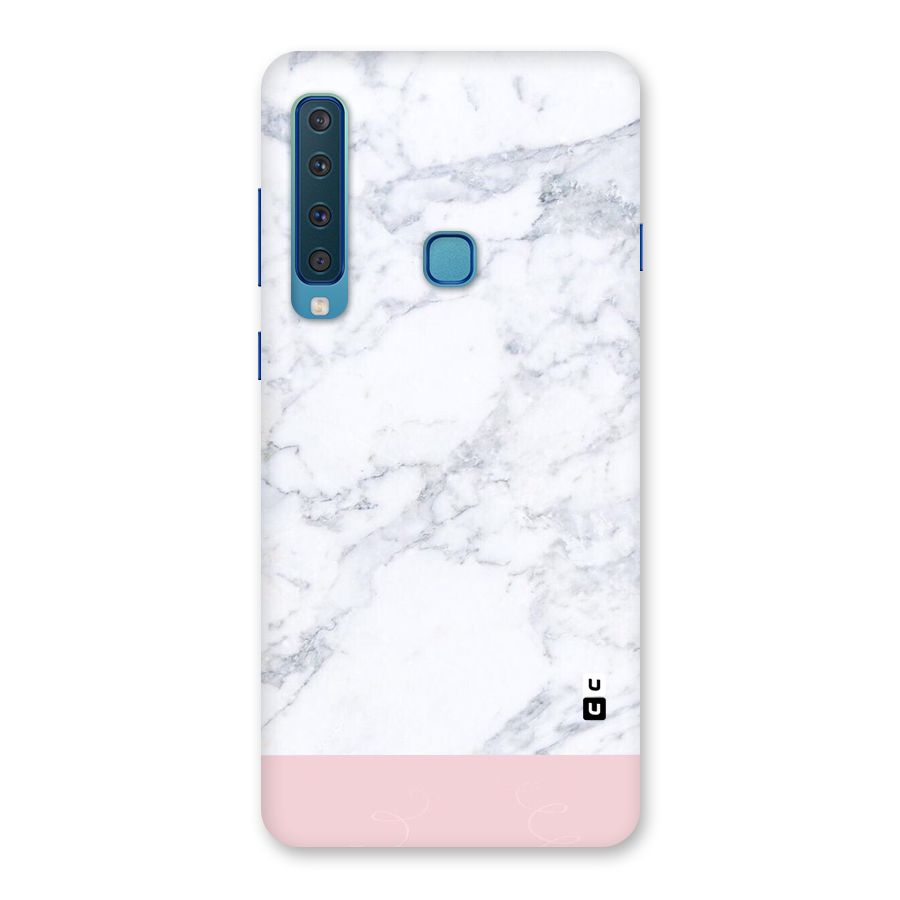 Pink White Merge Marble Back Case for Galaxy A9 (2018)