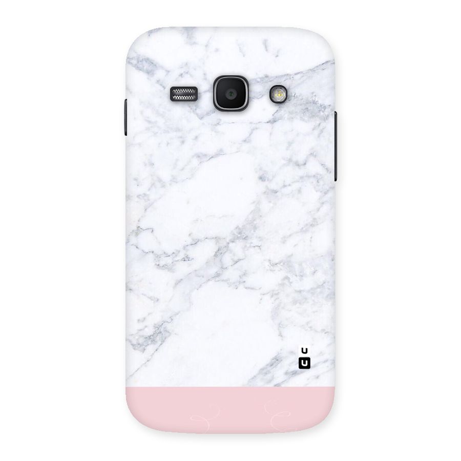 Pink White Merge Marble Back Case for Galaxy Ace 3