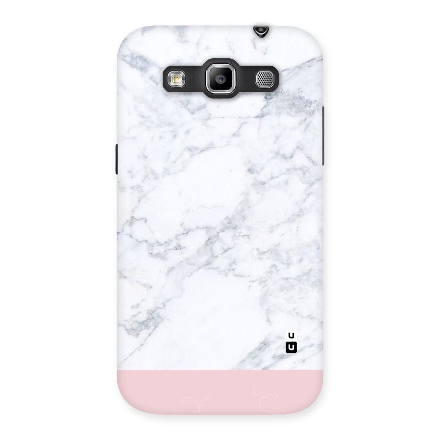 Pink White Merge Marble Back Case for Galaxy Grand Quattro