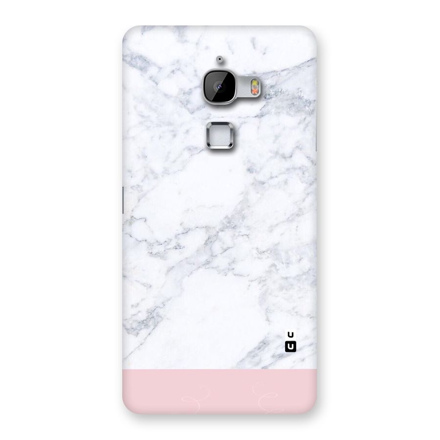 Pink White Merge Marble Back Case for LeTv Le Max