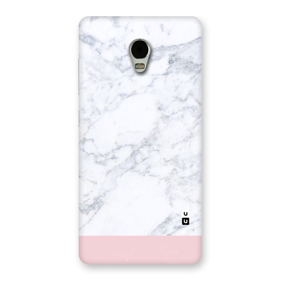 Pink White Merge Marble Back Case for Lenovo Vibe P1