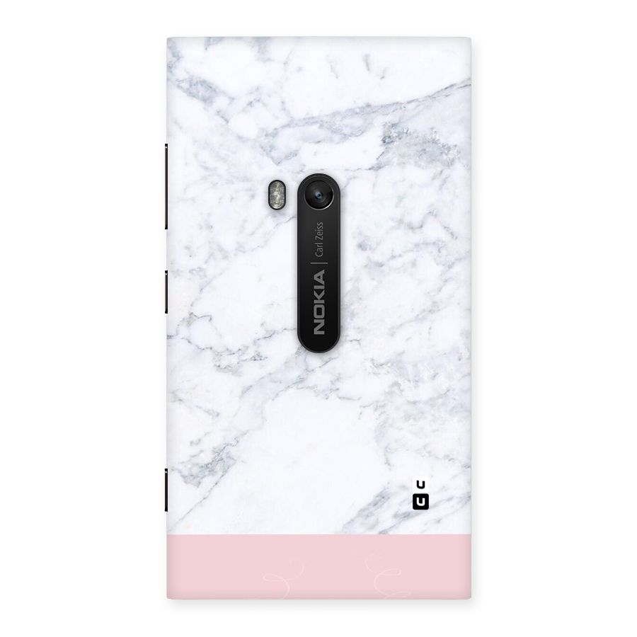 Pink White Merge Marble Back Case for Lumia 920