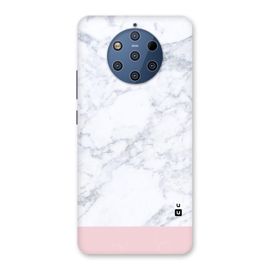 Pink White Merge Marble Back Case for Nokia 9 PureView
