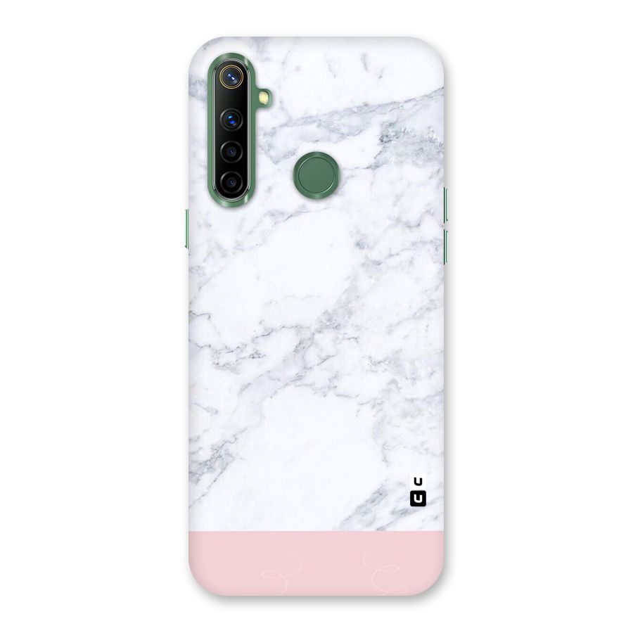 Pink White Merge Marble Back Case for Realme Narzo 10