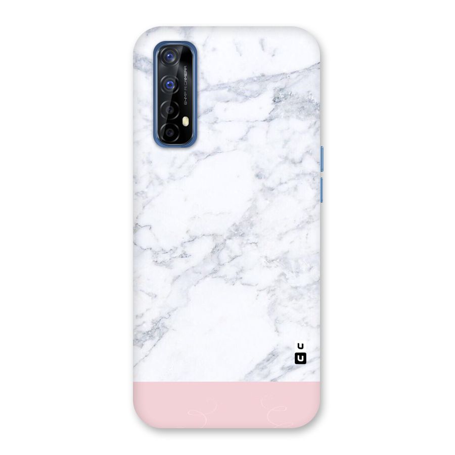 Pink White Merge Marble Back Case for Realme Narzo 20 Pro