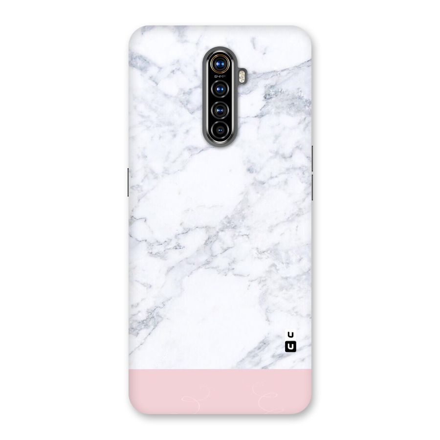 Pink White Merge Marble Back Case for Realme X2 Pro
