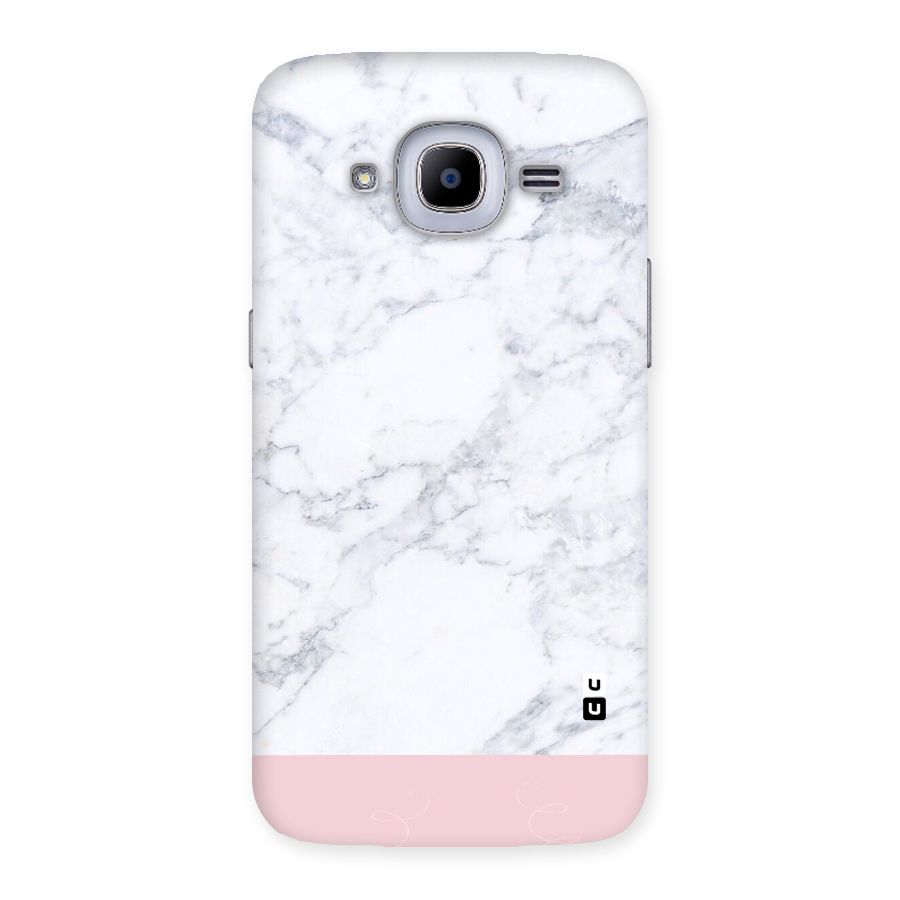 Pink White Merge Marble Back Case for Samsung Galaxy J2 2016