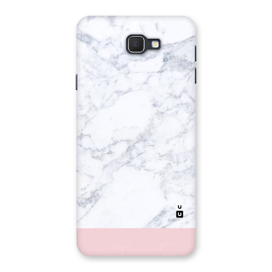 Pink White Merge Marble Back Case for Samsung Galaxy J7 Prime