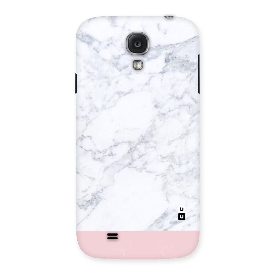 Pink White Merge Marble Back Case for Samsung Galaxy S4