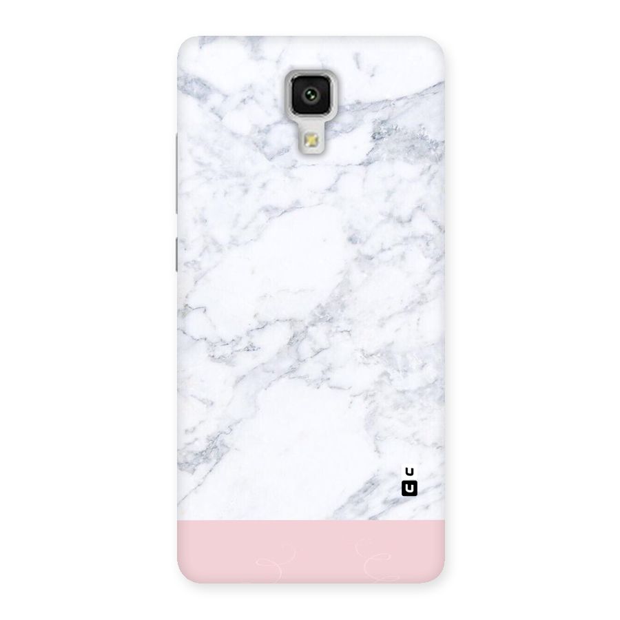 Pink White Merge Marble Back Case for Xiaomi Mi 4