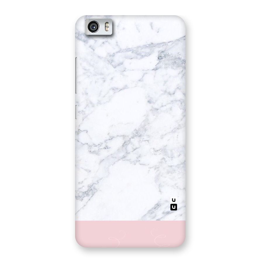 Pink White Merge Marble Back Case for Xiaomi Redmi Mi5