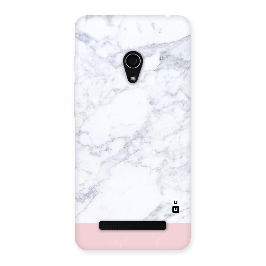 Pink White Merge Marble Back Case for Zenfone 5