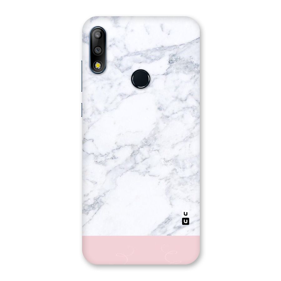 Pink White Merge Marble Back Case for Zenfone Max Pro M2
