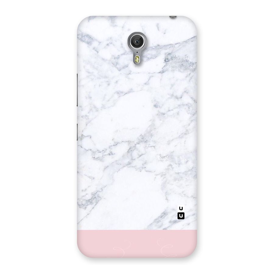 Pink White Merge Marble Back Case for Zuk Z1