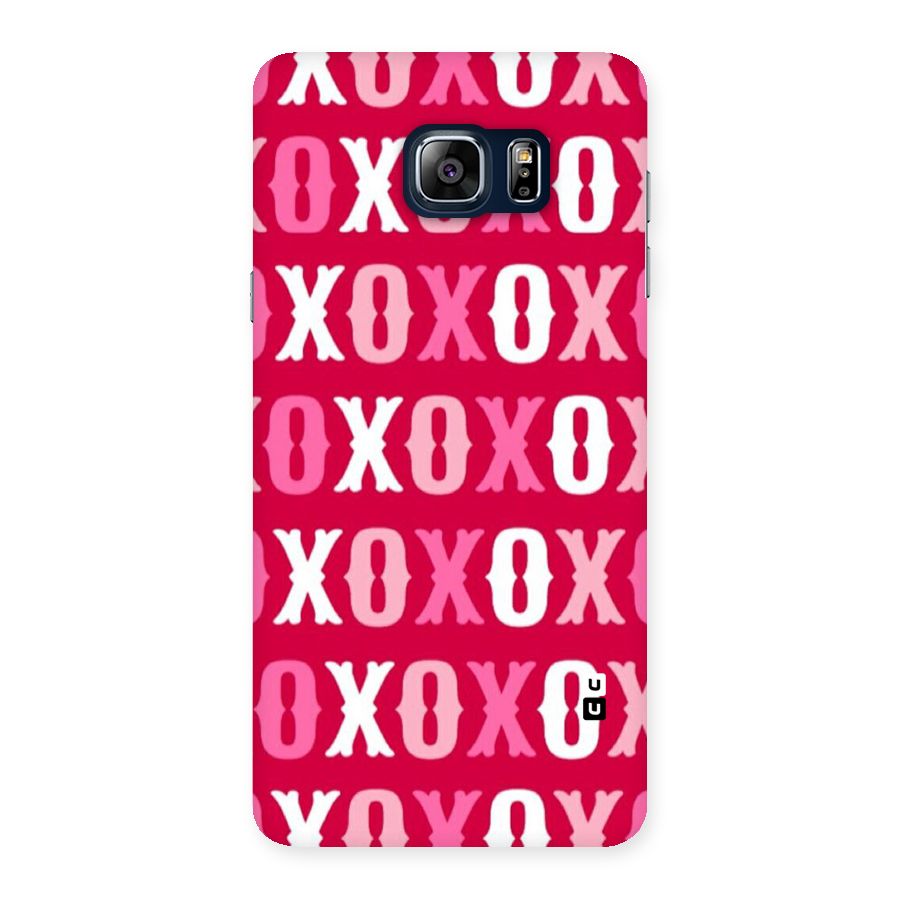 Pink White Xoxo Back Case for Galaxy Note 5