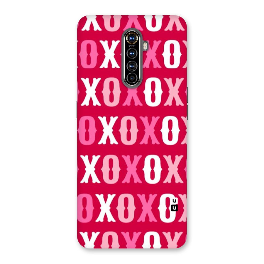 Pink White Xoxo Back Case for Realme X2 Pro