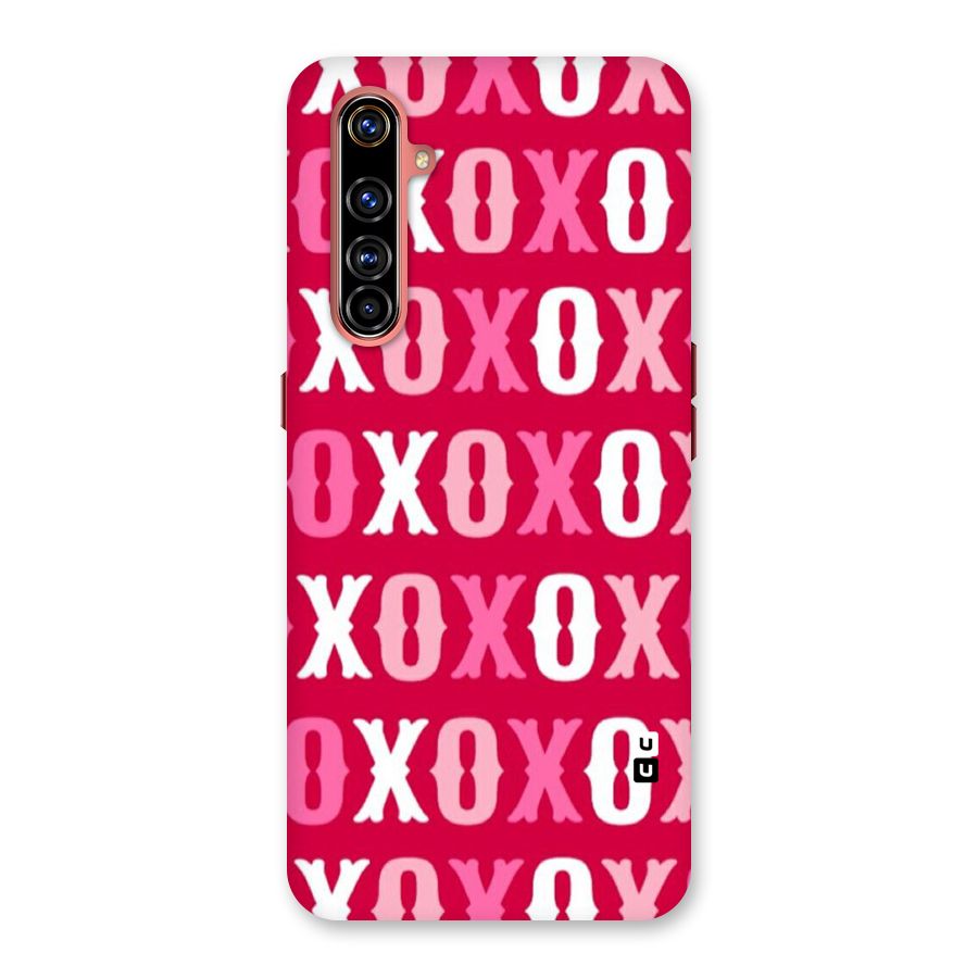 Pink White Xoxo Back Case for Realme X50 Pro