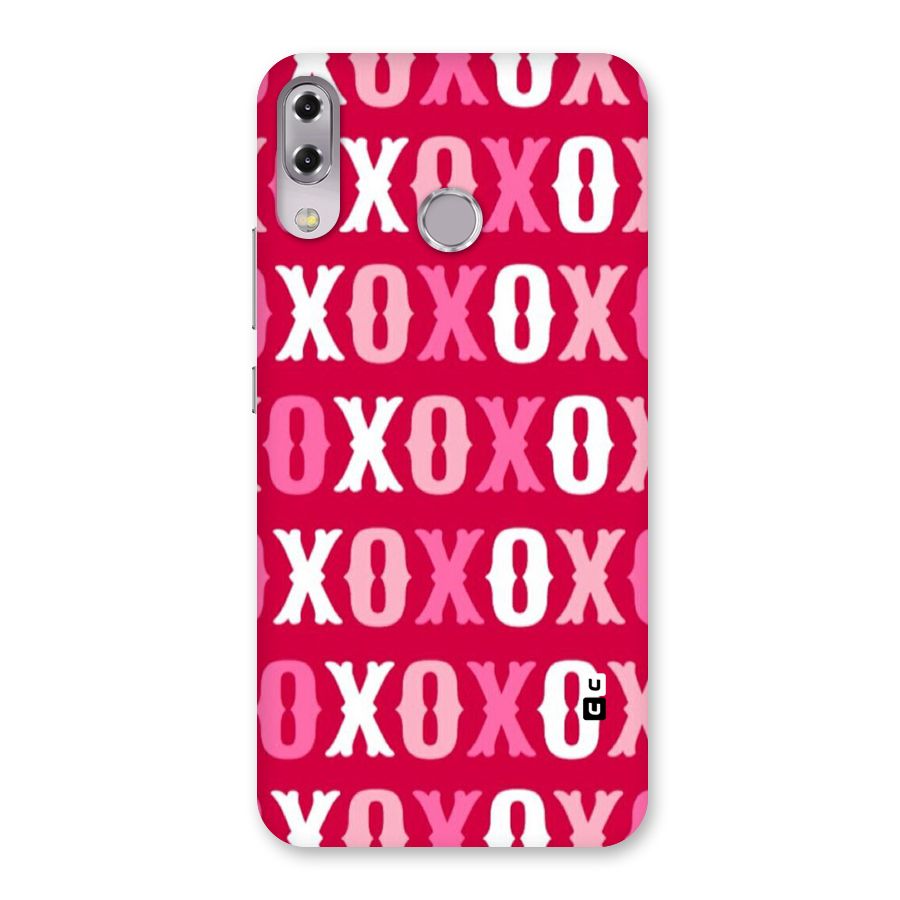 Pink White Xoxo Back Case for Zenfone 5Z