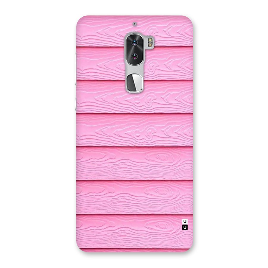 Pink Wood Back Case for Coolpad Cool 1