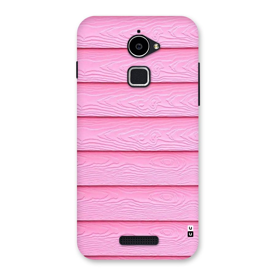 Pink Wood Back Case for Coolpad Note 3 Lite