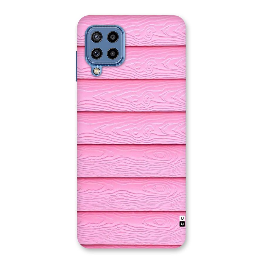 Pink Wood Back Case for Galaxy M32