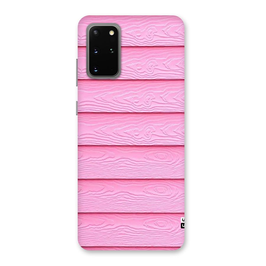 Pink Wood Back Case for Galaxy S20 Plus