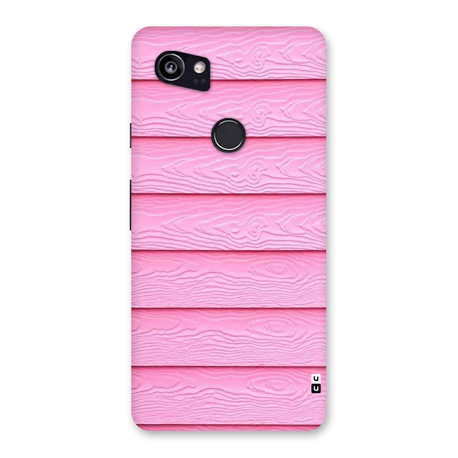 Pink Wood Back Case for Google Pixel 2 XL