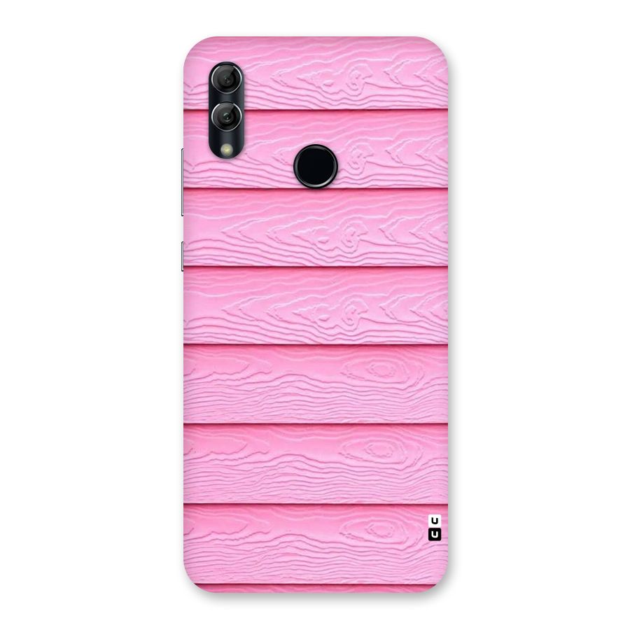 Pink Wood Back Case for Honor 10 Lite