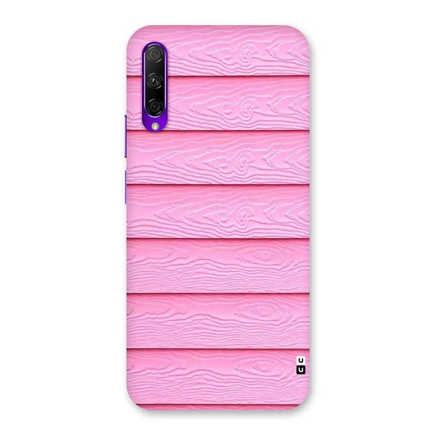 Pink Wood Back Case for Honor 9X Pro