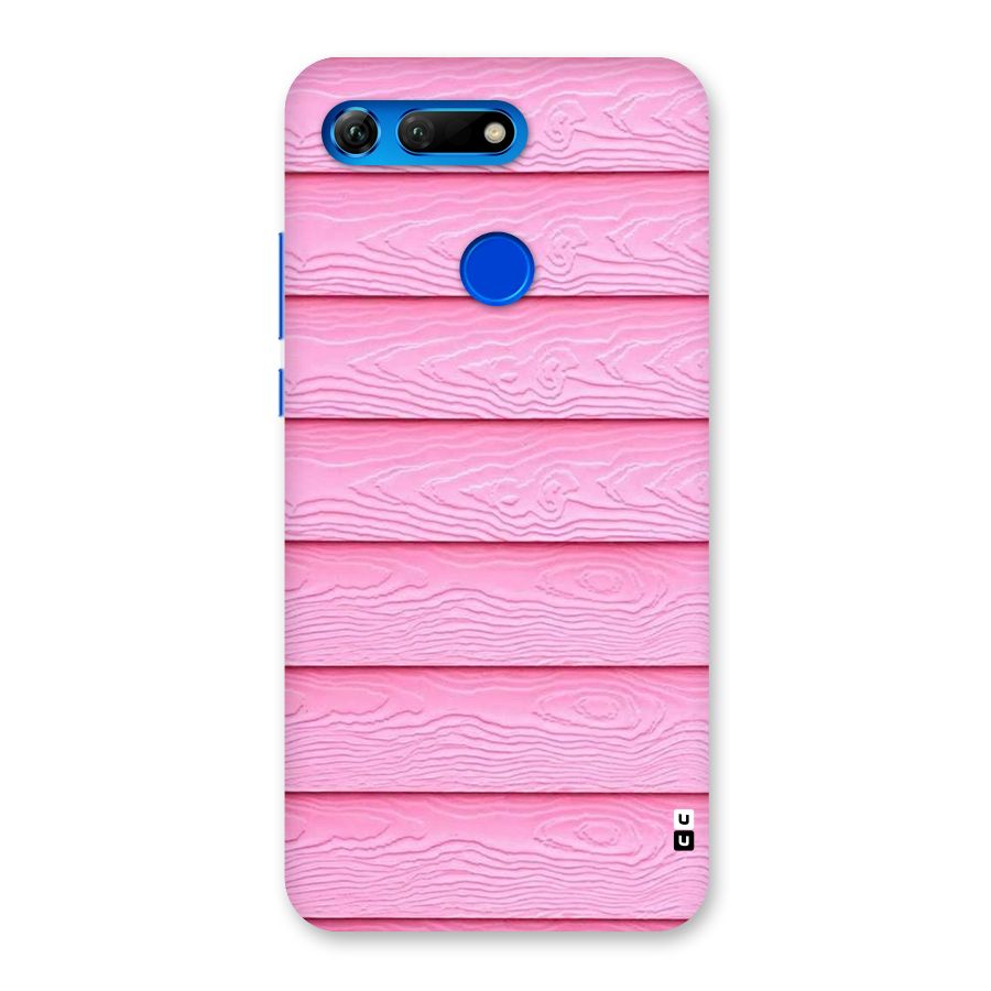 Pink Wood Back Case for Honor View 20