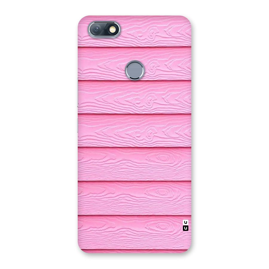 Pink Wood Back Case for Infinix Note 5