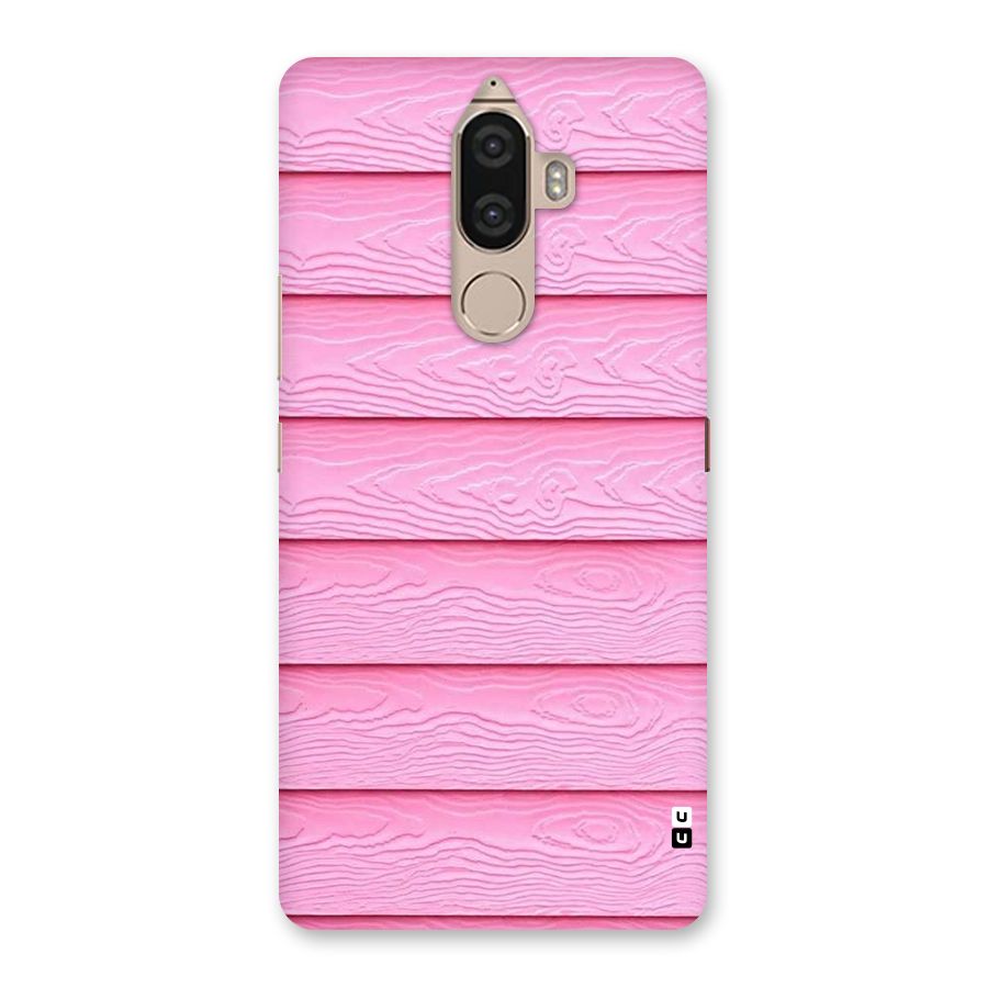 Pink Wood Back Case for Lenovo K8 Note