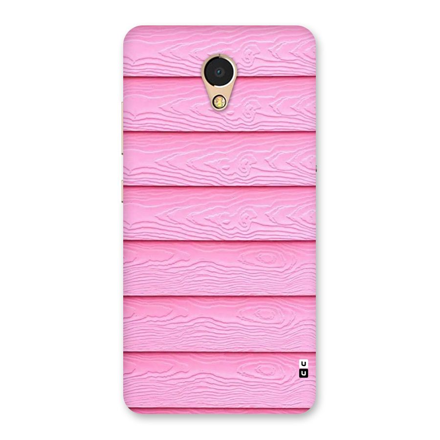 Pink Wood Back Case for Lenovo P2