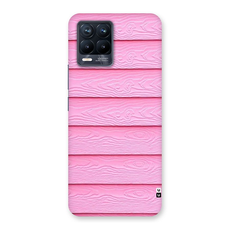Pink Wood Back Case for Realme 8 Pro