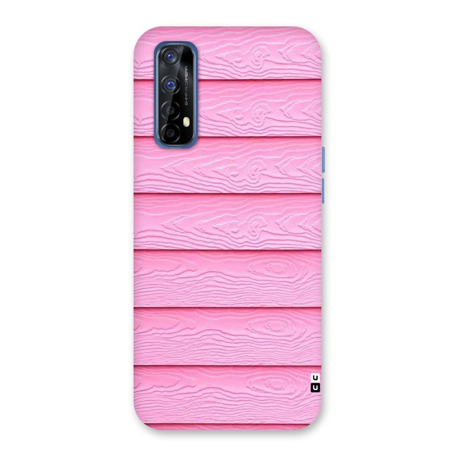 Pink Wood Back Case for Realme Narzo 20 Pro