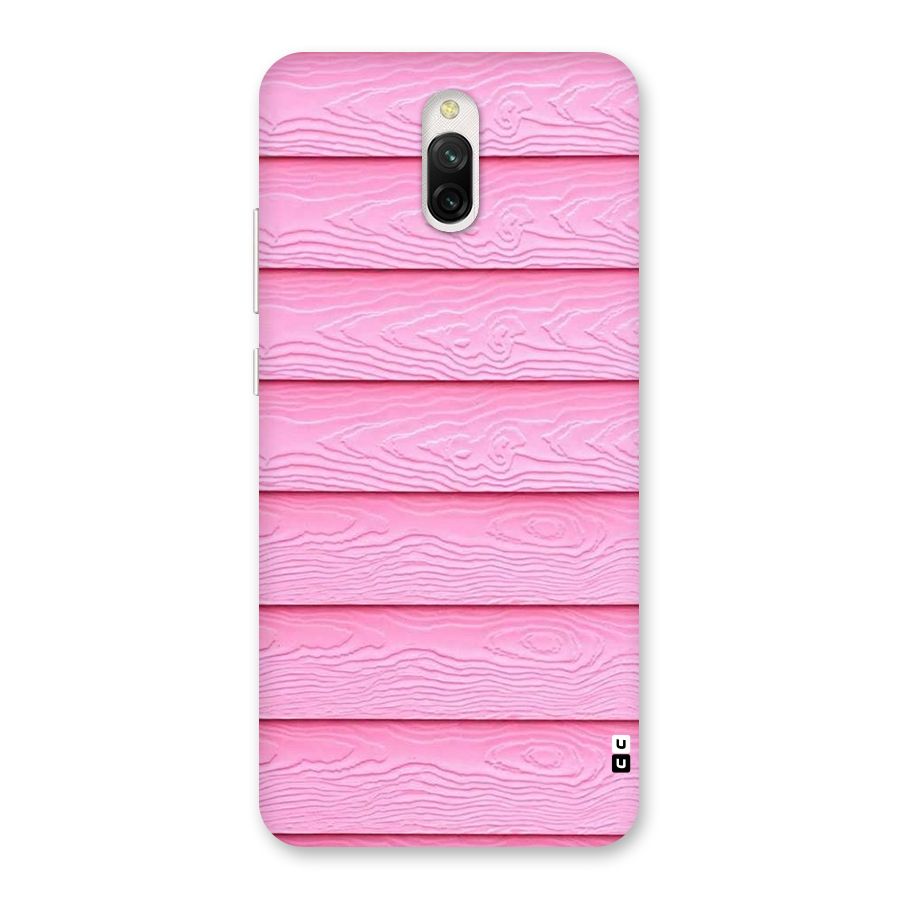 Pink Wood Back Case for Redmi 8A Dual