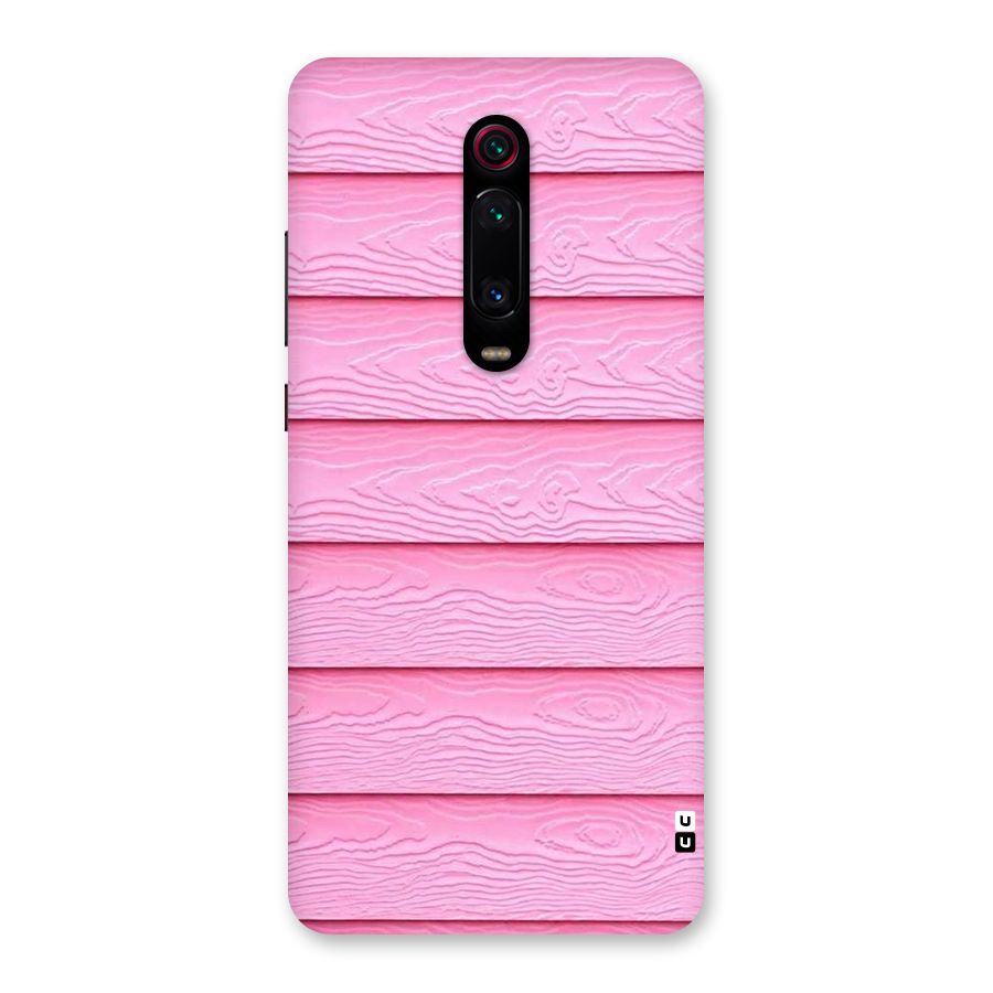 Pink Wood Back Case for Redmi K20 Pro