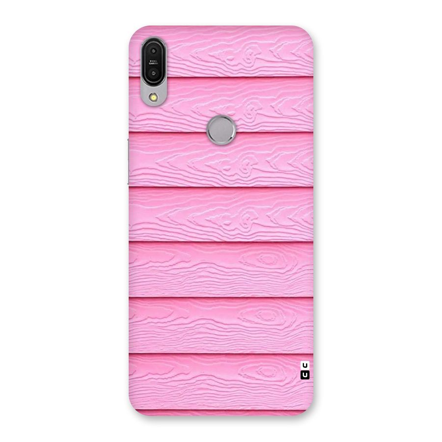 Pink Wood Back Case for Zenfone Max Pro M1