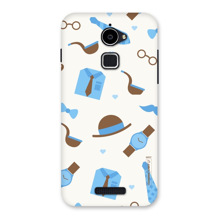 Pipe Hat Watch Pattern Back Case for Coolpad Note 3 Lite