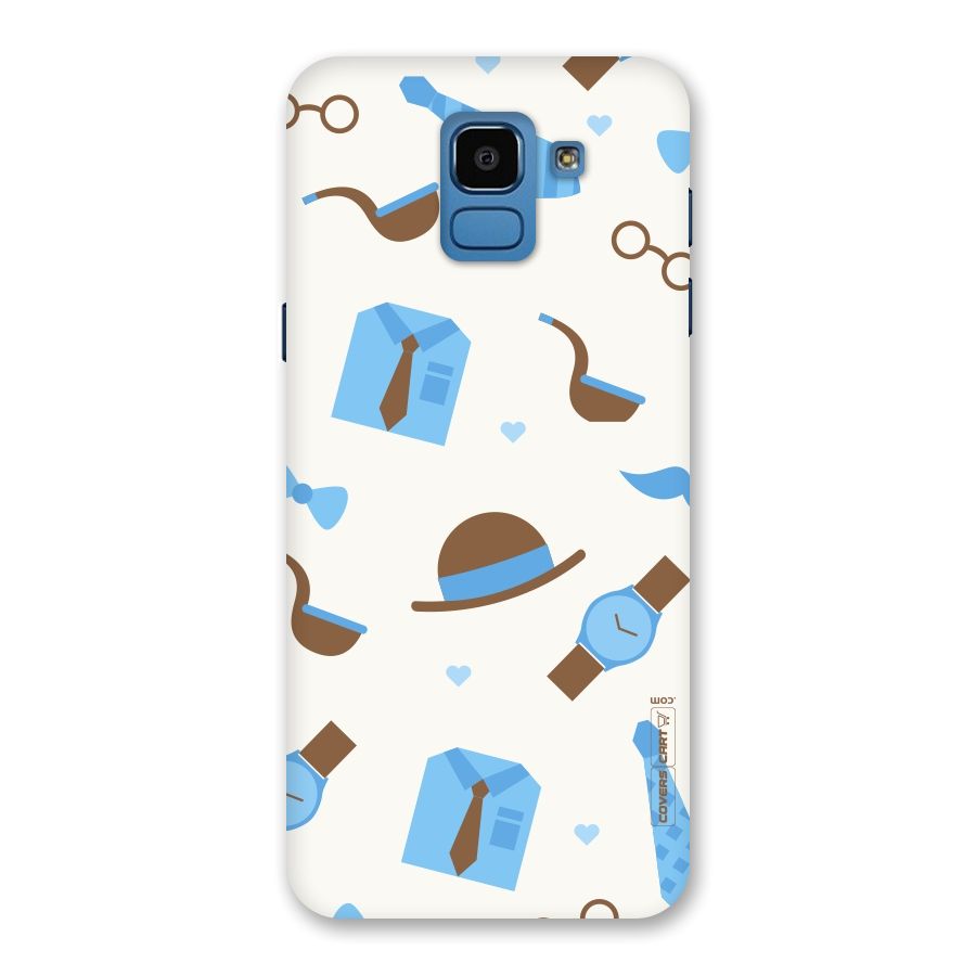 Pipe Hat Watch Pattern Back Case for Galaxy On6