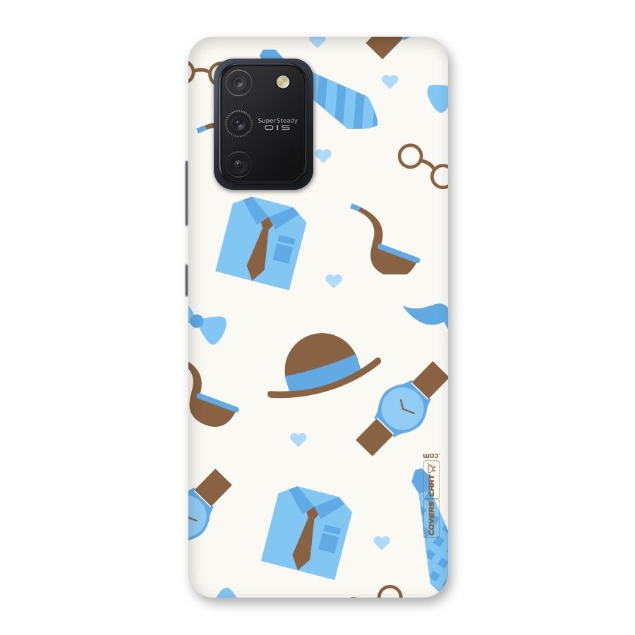 Pipe Hat Watch Pattern Back Case for Galaxy S10 Lite
