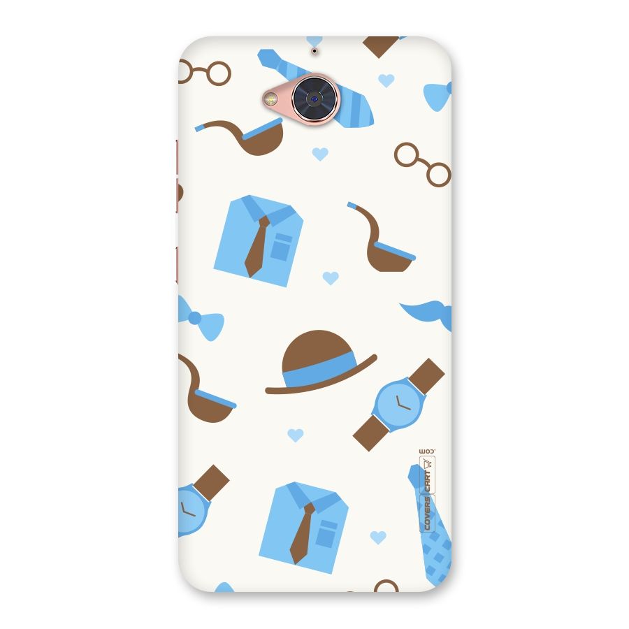 Pipe Hat Watch Pattern Back Case for Gionee S6 Pro
