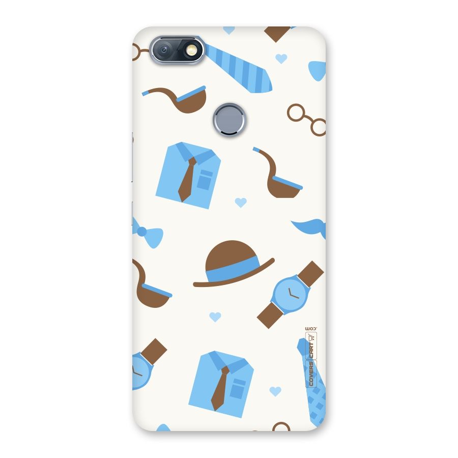 Pipe Hat Watch Pattern Back Case for Infinix Note 5