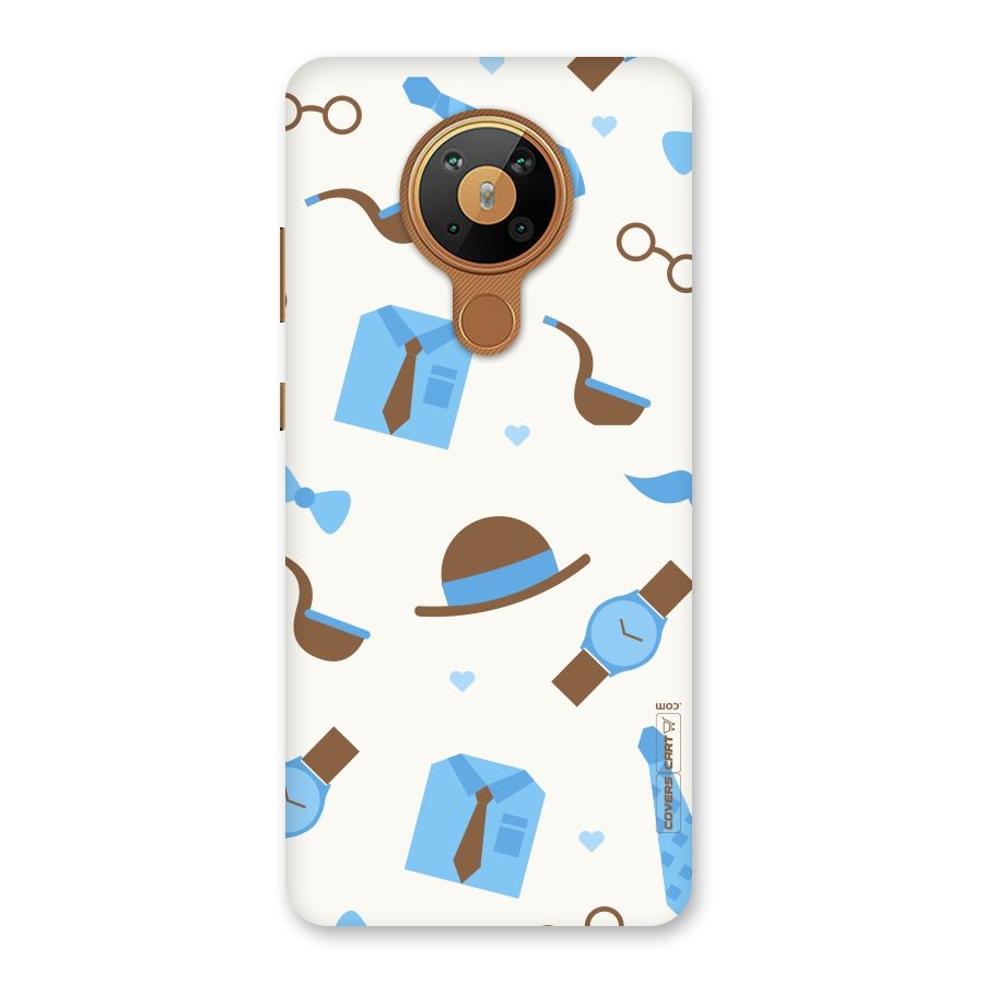 Pipe Hat Watch Pattern Back Case for Nokia 5.3