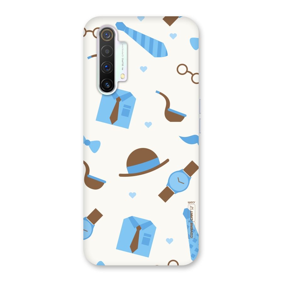 Pipe Hat Watch Pattern Back Case for Realme X3 SuperZoom